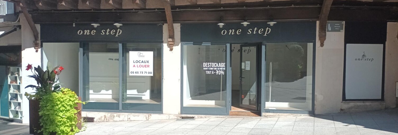 Commerce  78 m² à louer à Rodez (12000)