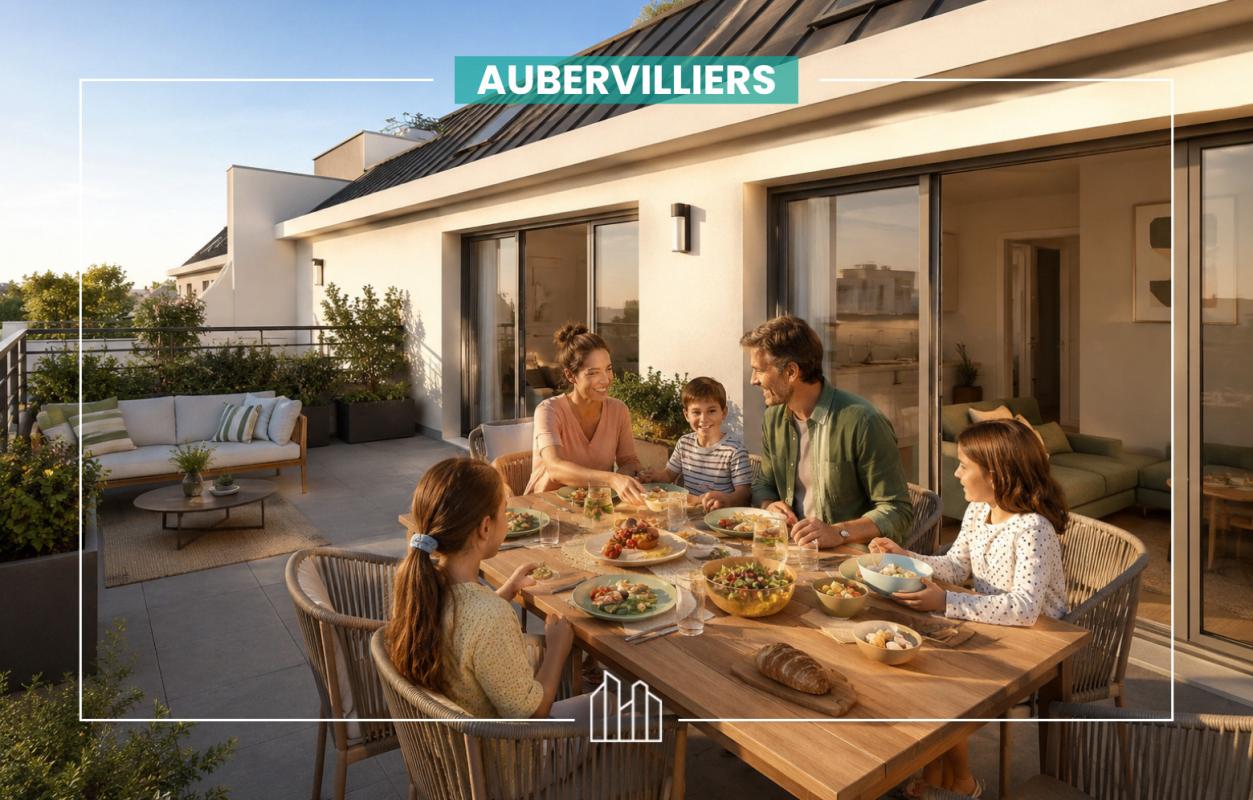 Appartement  T4 à vendre Aubervilliers 93300