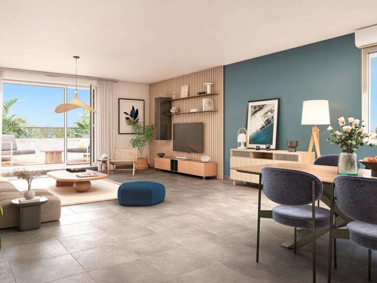 SUPERBE T4 NEUF DERNIER ETAGE TERRASSE 3 PARKINGS — photo 1