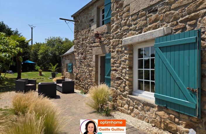 MORLAIX : Charmante maison en pierre de 3 chambres, jardin clos, vie de plain pied — photo 2
