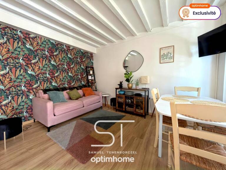 Appartement T2 à Honfleur – Tout à pied, vendu meublé — photo 1