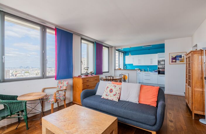 À VENDRE - Appartement T5 de 100 m² avec vue panoramique – Place des Fêtes, Paris 19ᵉ — photo 2