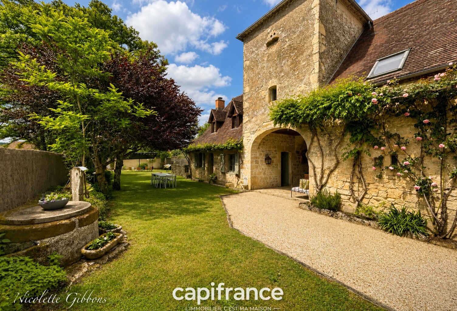 Élégante demeure de caractère en pierre avec piscine, 7 chambres et jardin clos, à deux pas de Carennac – Vallée de la Dordogne, Lot — photo 1