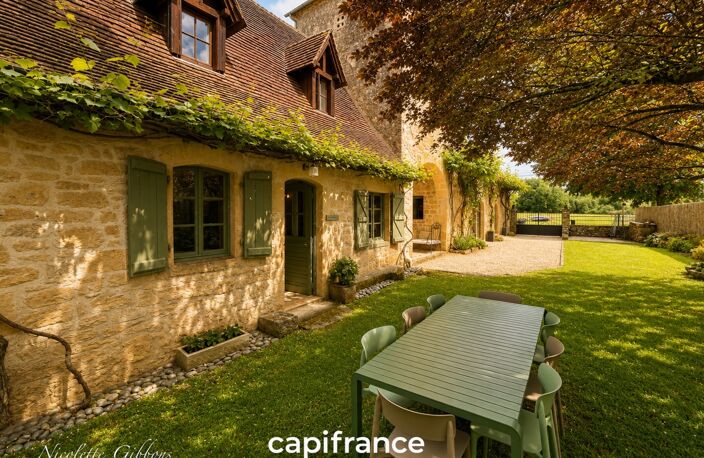 Élégante demeure de caractère en pierre avec piscine, 7 chambres et jardin clos, à deux pas de Carennac – Vallée de la Dordogne, Lot — photo 2