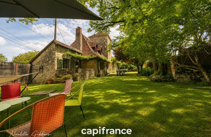 Élégante demeure de caractère en pierre avec piscine, 7 chambres et jardin clos, à deux pas de Carennac – Vallée de la Dordogne, Lot — photo 3