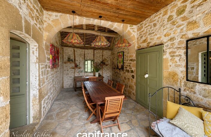 Élégante demeure de caractère en pierre avec piscine, 7 chambres et jardin clos, à deux pas de Carennac – Vallée de la Dordogne, Lot — photo 4