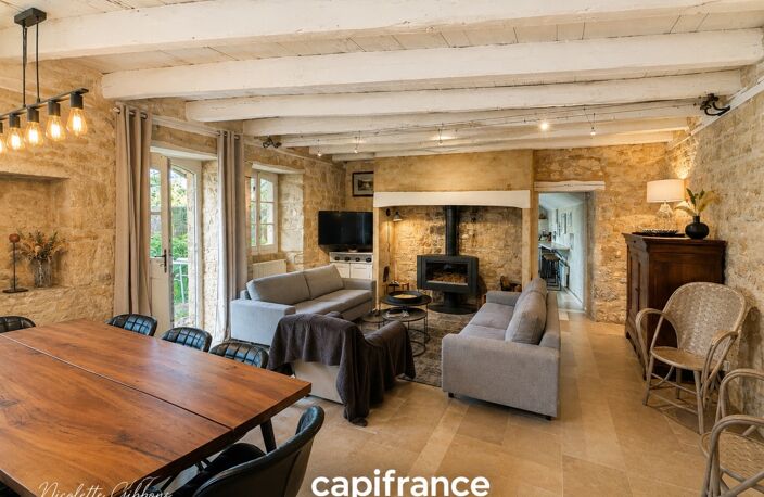 Élégante demeure de caractère en pierre avec piscine, 7 chambres et jardin clos, à deux pas de Carennac – Vallée de la Dordogne, Lot — photo 5
