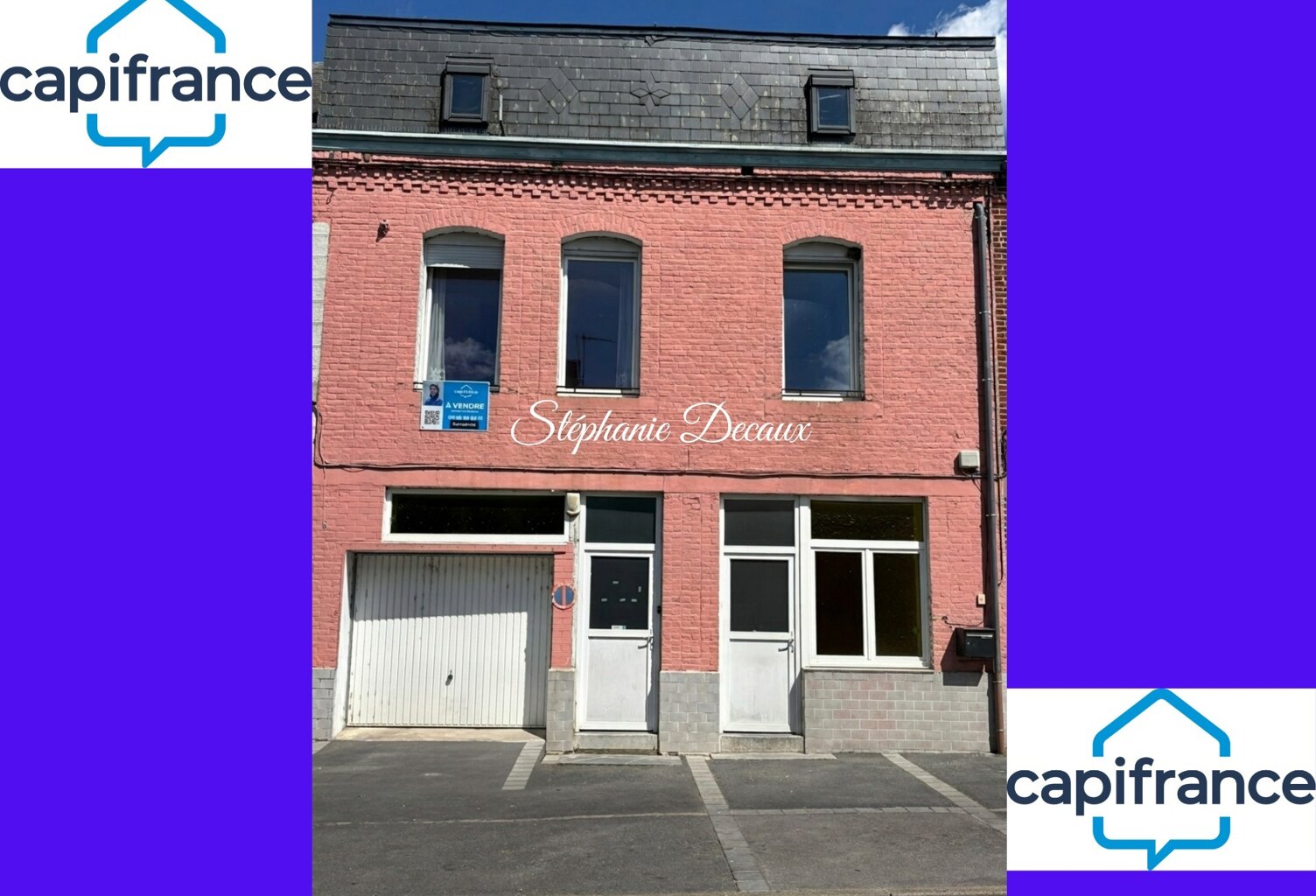A VENDRE : Immeuble de caractère en plein cœur de Wignehies (59) – Place à votre imagination! — photo 1