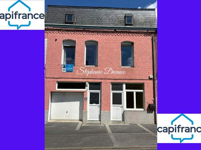 A VENDRE : Immeuble de caractère en plein cœur de Wignehies (59) – Place à votre imagination! — photo du bien