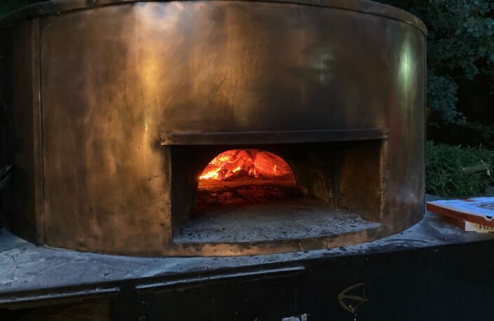 Murs et Fonds de commerce de pizzeria dans un environnement merveilleux — photo 3