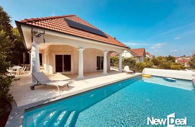 EXCLUSIVITE , Montarmot prolongement POINT DU JOUR MAISON DE TYPE 6 DE 190 m2 HABITABLES AVEC PISCINE EDIFIEE SUR 1159 m2 EN IMPASSE possibilité cabinet medical et acces PMR — photo du bien