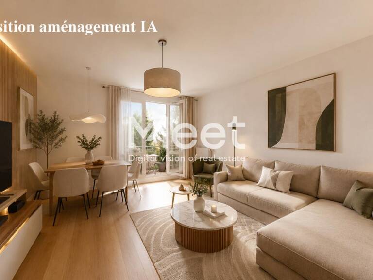 APPARTEMENT - 61,67M2 - 2 CHAMBRES - BALCON - PARKING — photo 1