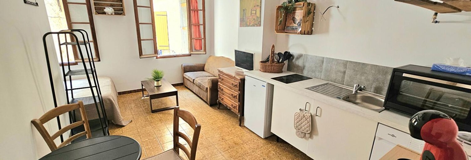 Appartement 1 Pièce 21 m² à vendre à Claviers (83830)