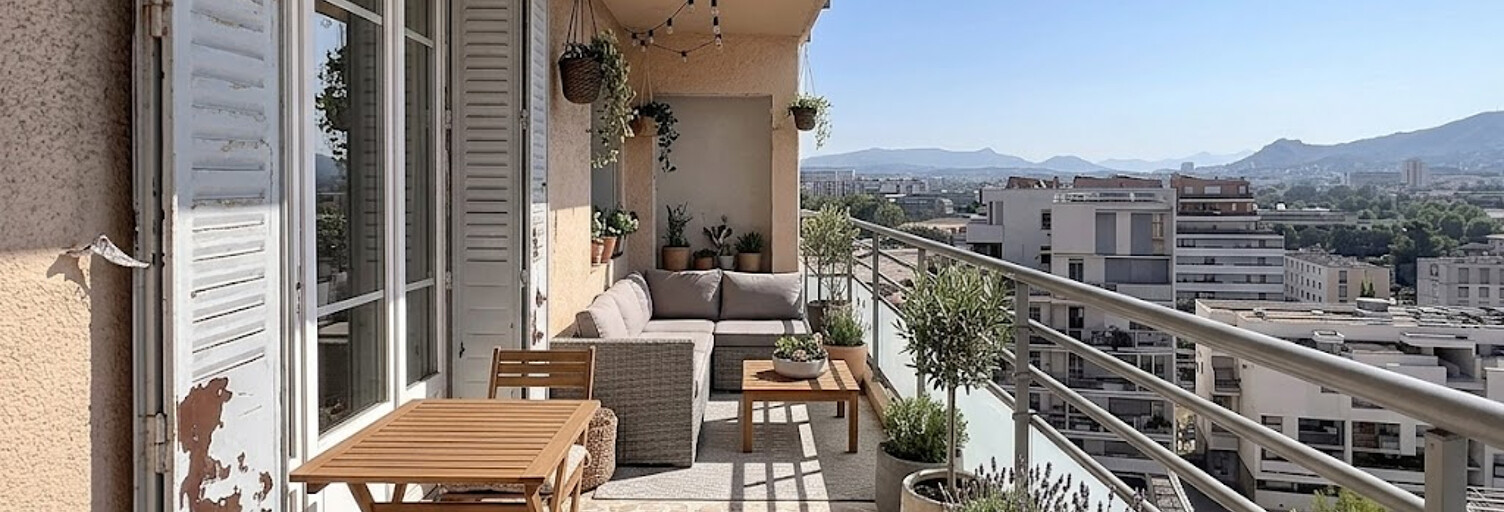 Appartement 4 Pièces 60 m² à vendre à Marseille 8 (13008)