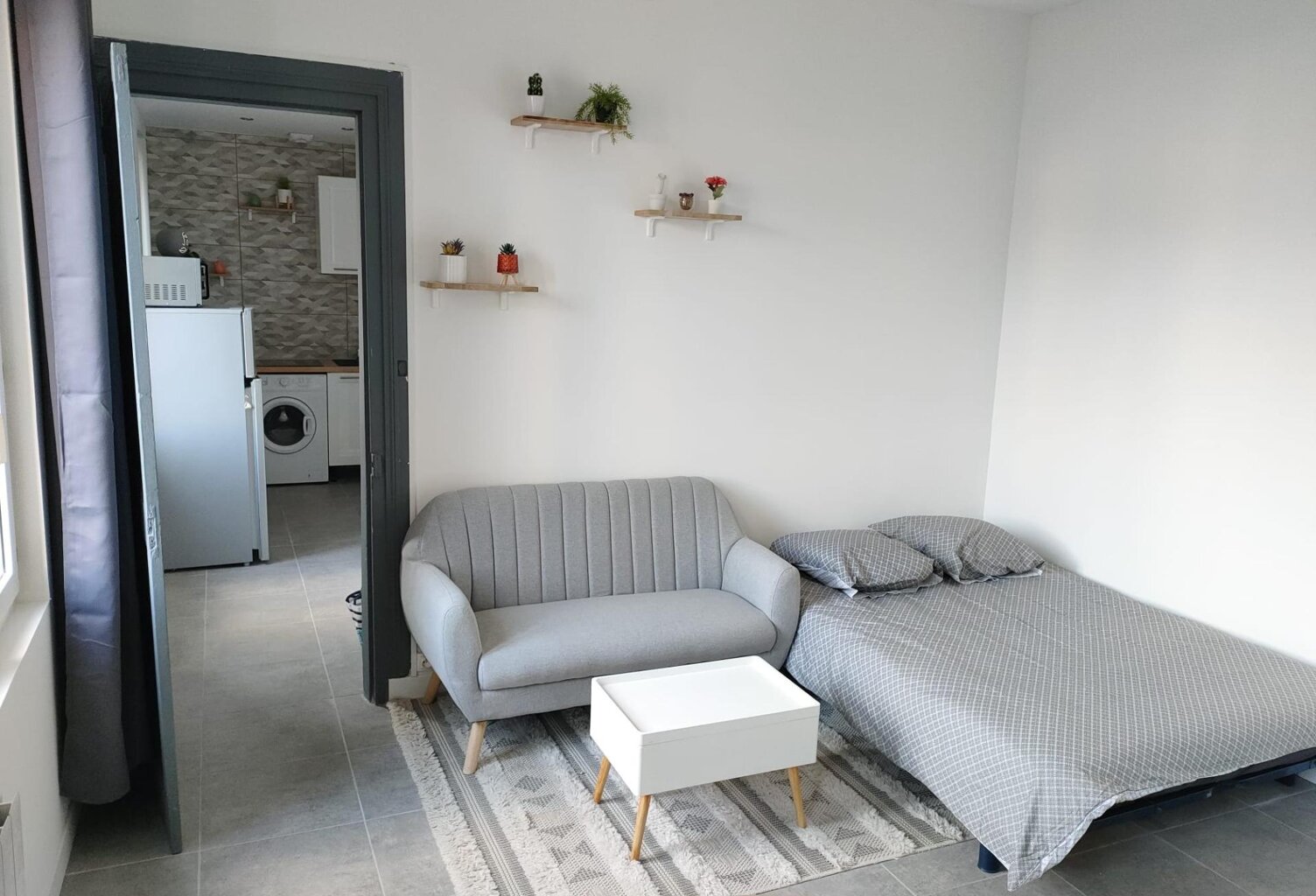 Appartement T1 bis rénové, vendu en location meublée — photo 1