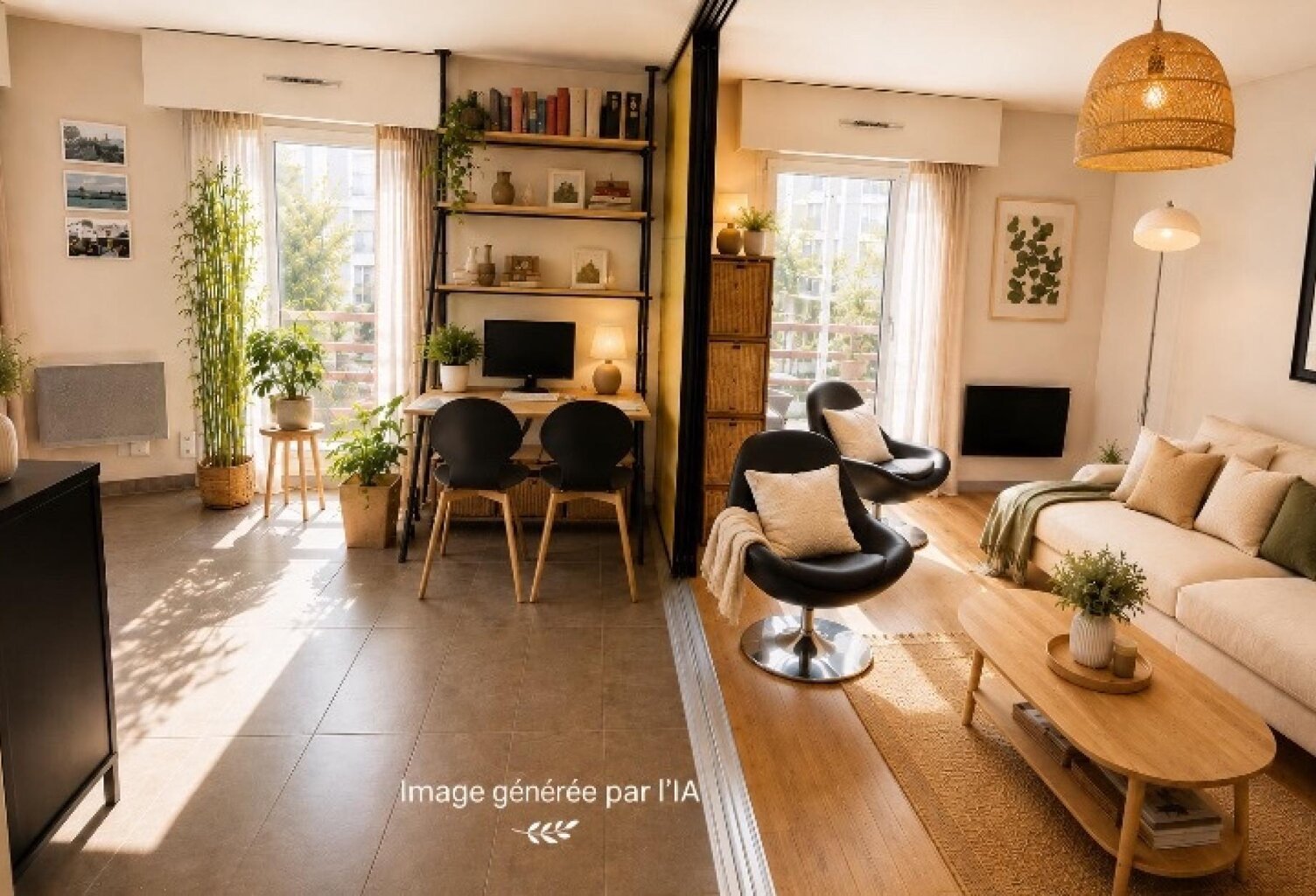 Paris 19?  Quartier Laumière  Appartement 3/4 pièces 70 m²  Lumineux avec vue dégagée — photo 1