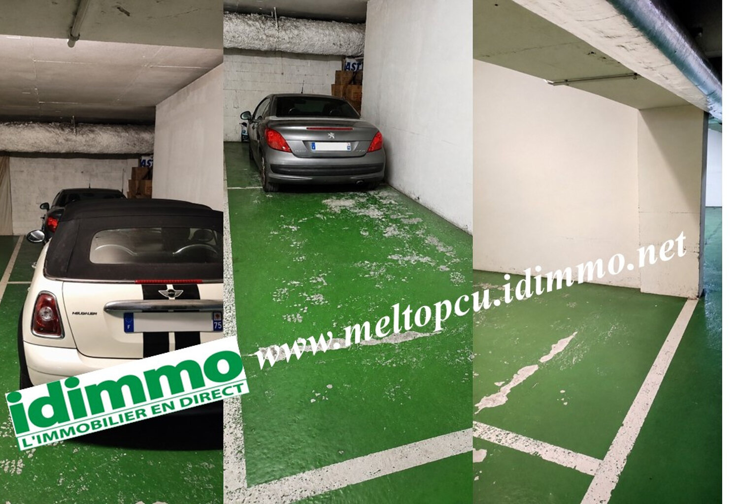 AUTEUIL SUD PARIS 75016 À VENDRE PARKINGS DE 27m2 — photo 1