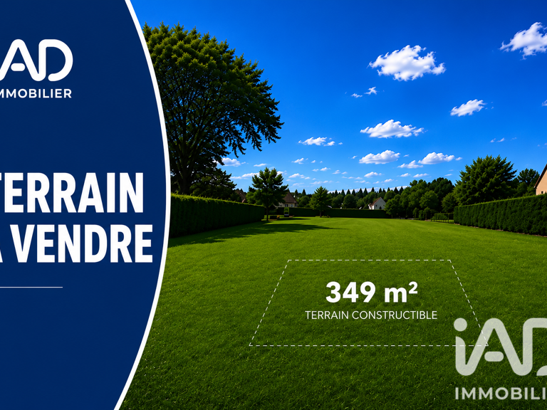 Vente Terrain à bâtir 349 m&sup2; — photo 1