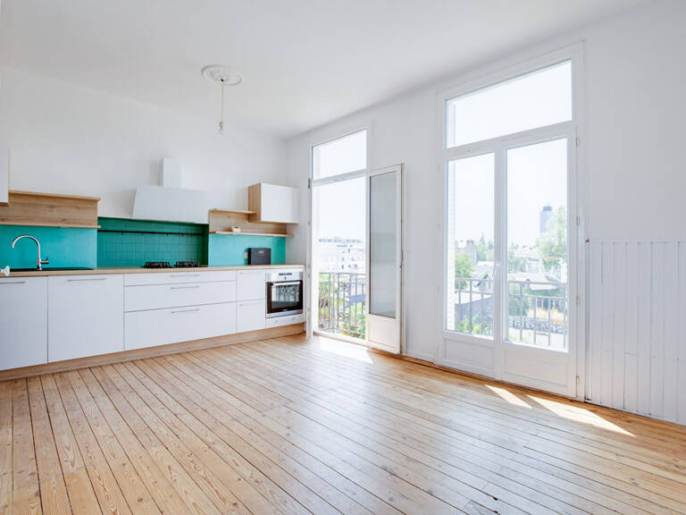 A VENDRE NANTES QUARTIER SAINT-CLEMENT/ERDRE CHARMANT TYPE 3 EN DUPLEX AVEC JARDIN PRIVATIF — photo 1