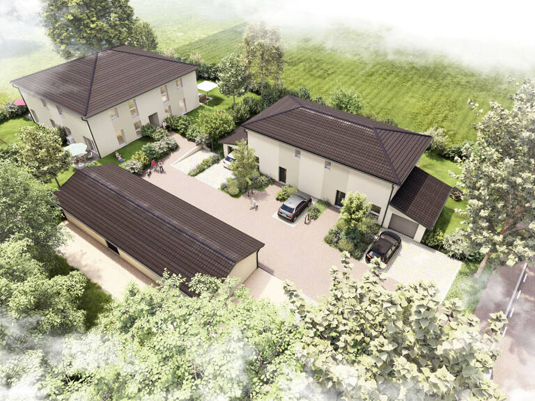 COGNIN  PROCHE COMMERCES - APPARTEMENT 4 PIÈCES EN DUPLEX AVEC JARDIN, TERRASSE ET GARAGE — photo 1