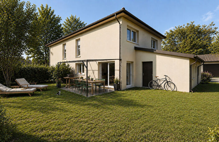 COGNIN  PROCHE COMMERCES - APPARTEMENT 4 PIÈCES EN DUPLEX AVEC JARDIN, TERRASSE ET GARAGE — photo 2