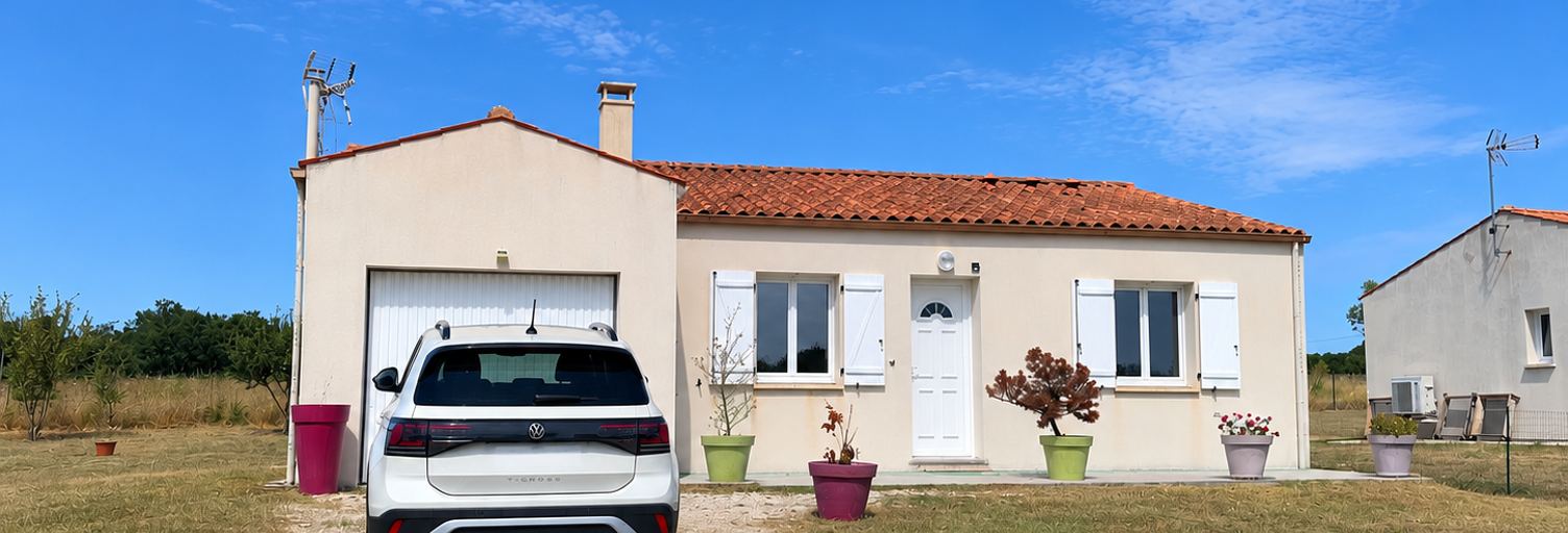 Maison 3 Pièces 75 m² à vendre à Saint-Simon-de-Bordes (17500)