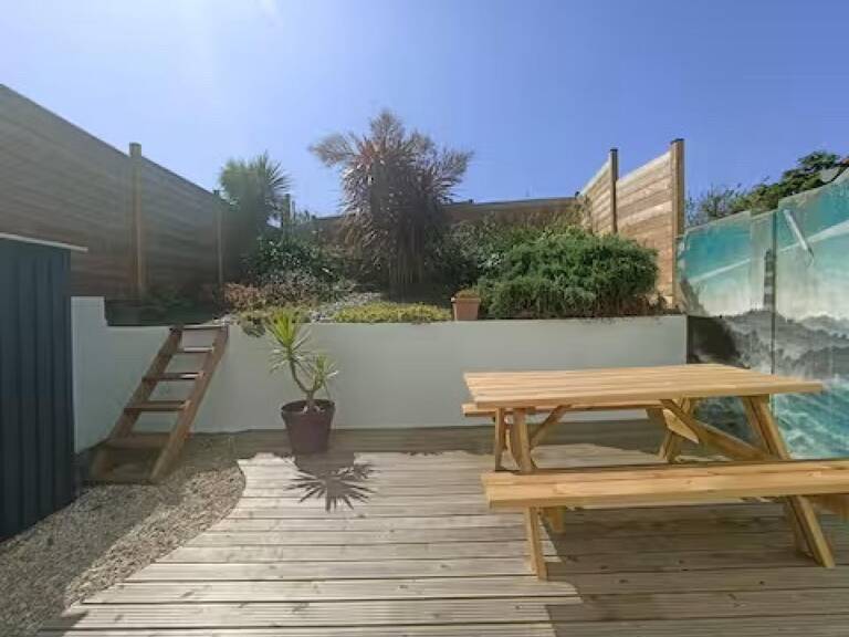 Charmante maison de ville rénovée avec terrasse, jardin paysagé  Cœur de Taulé — photo 1