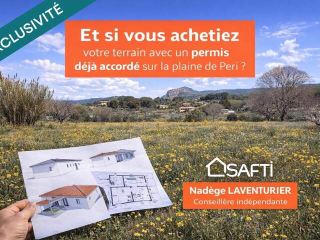 Terrain avec  permis de construire accordé - PERI — photo du bien