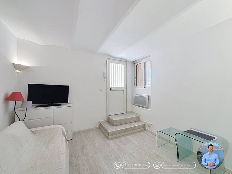 MENTON RIVIERA - Studio TRAVERSANT de 23,53m2 MEUBLÉ et ÉQUI — photo 1