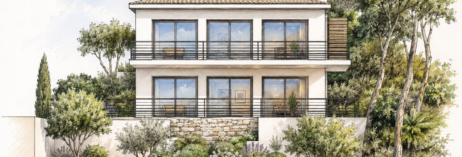 Terrain  736 m² à vendre à Menton (06500)
