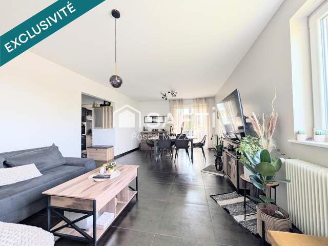 3P de 77,20m² avec terrasse, cave et garage — photo du bien