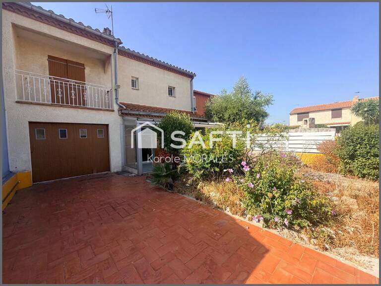 ST ESTEVE (66), MAISON 2 FACES, GARAGE, JARDIN, QUARTIER CALME — photo 1