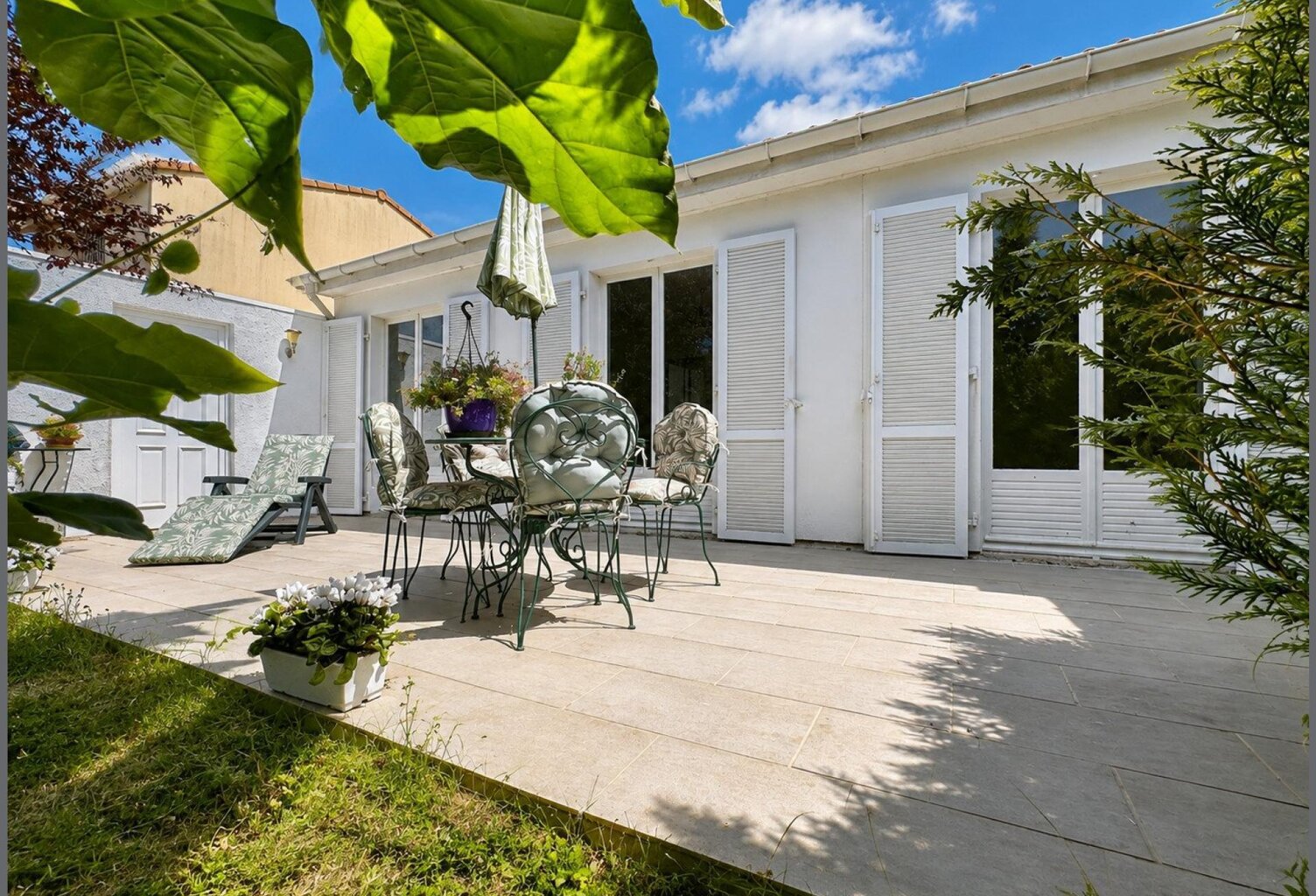 Maison de plain-pied avec 3 chambres et un jardin — photo 1