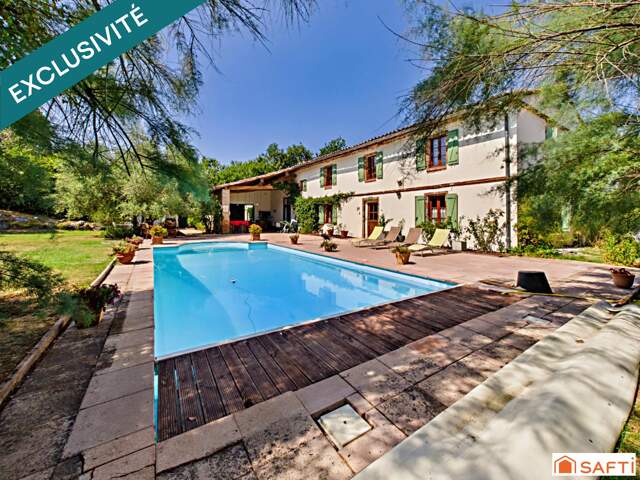 Magnifique Grange Rénovée T12 570m2 avec Piscine, Garage de 70m et gîte!!! — photo du bien