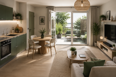 Appartement 1 pièces 195700 €