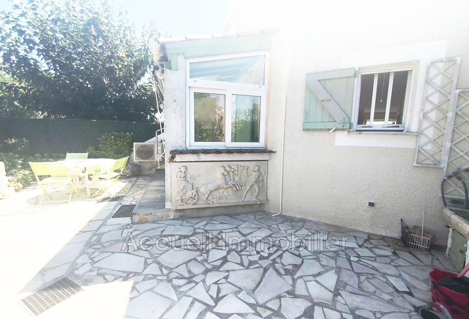 Maison P3 meublé avec terrasse et loggia d''environ 37 m².<BR>2 t — photo 1