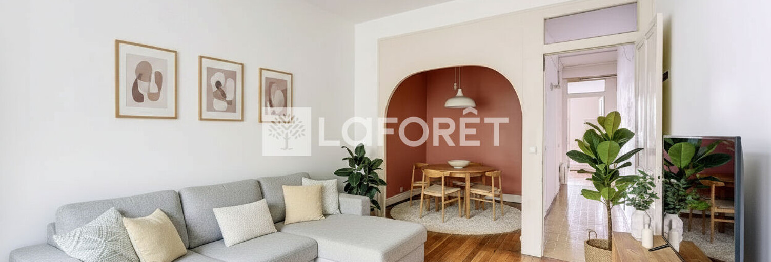 Appartement 2 Pièces 66 m² à vendre à Villeurbanne (69100)