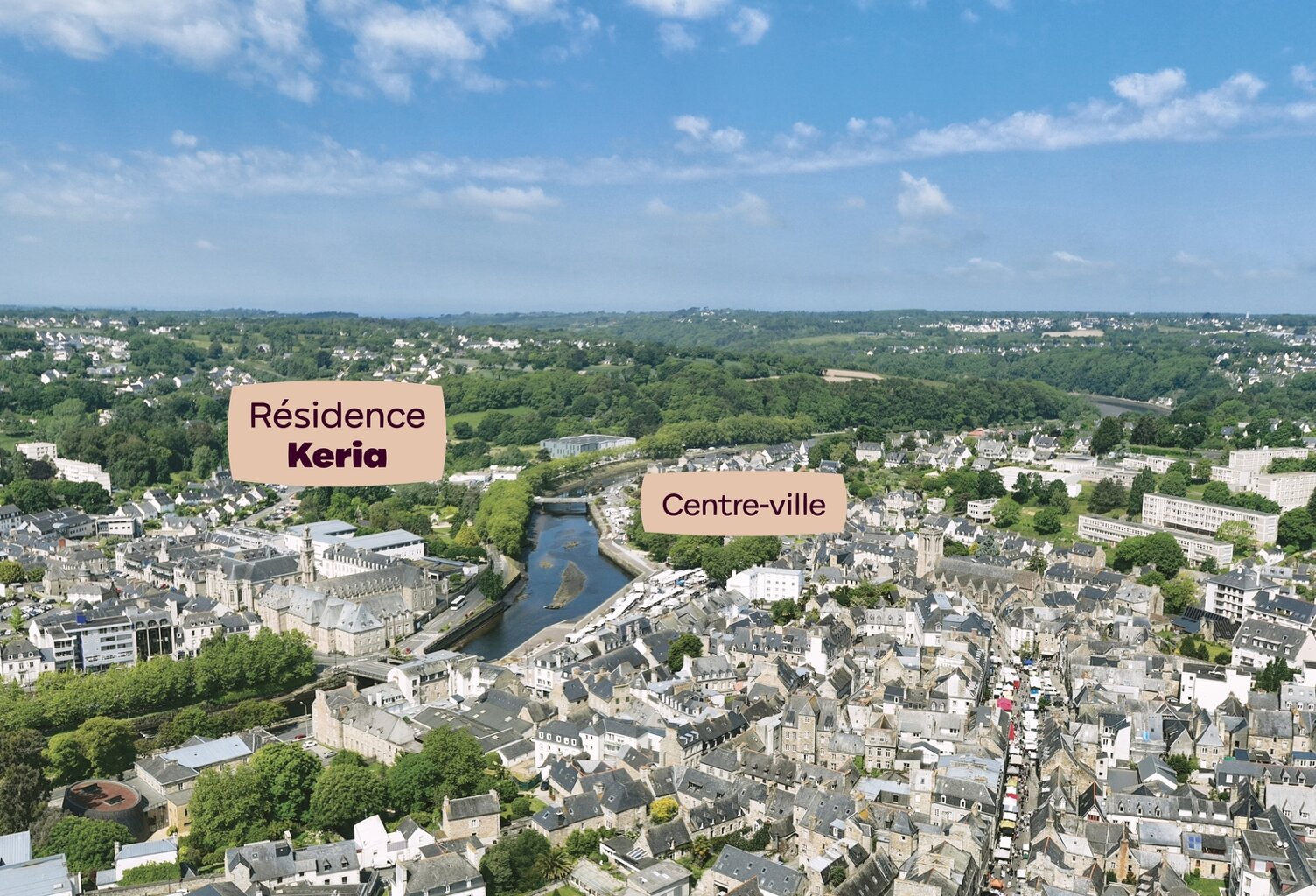 Vente programme neuf T1, T2, T3 33 à 62 m² Lannion (22300) — photo 1