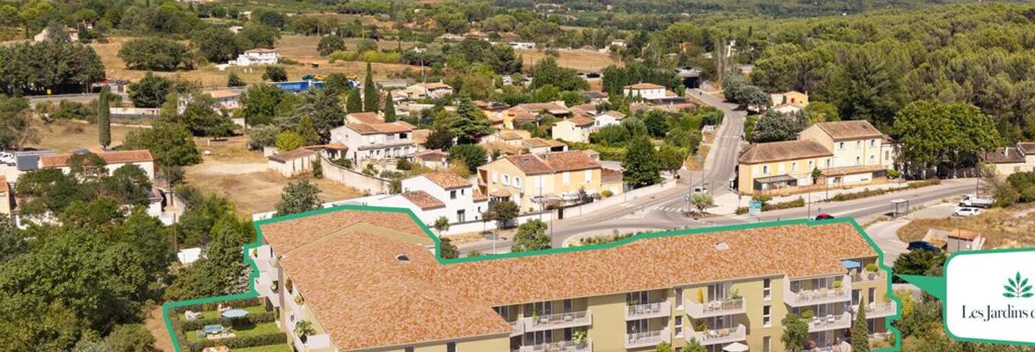 Appartement neuf T2, T3 Pièce 43 à 60 m² à vendre à Meyreuil (13590)