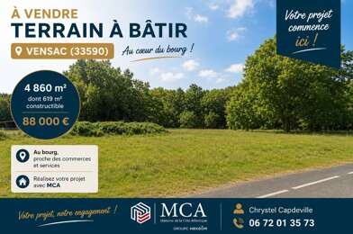 Terrain  88000 €