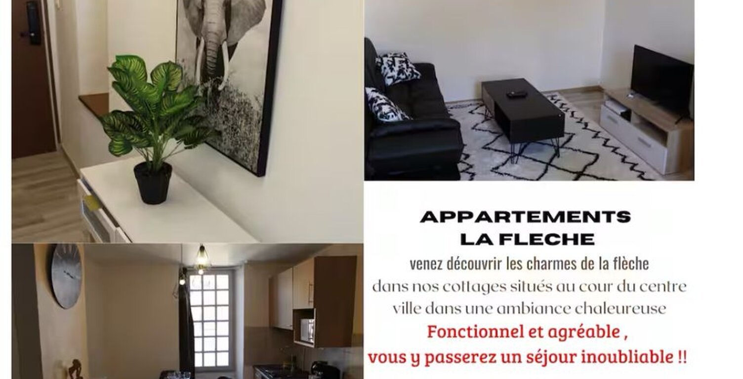Appartement de 30m2 à louer sur La Flèche — photo 1