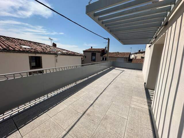 APPARTEMENT T3 AVEC TERRASSE - CENTRE-VILLE AGDE — photo du bien