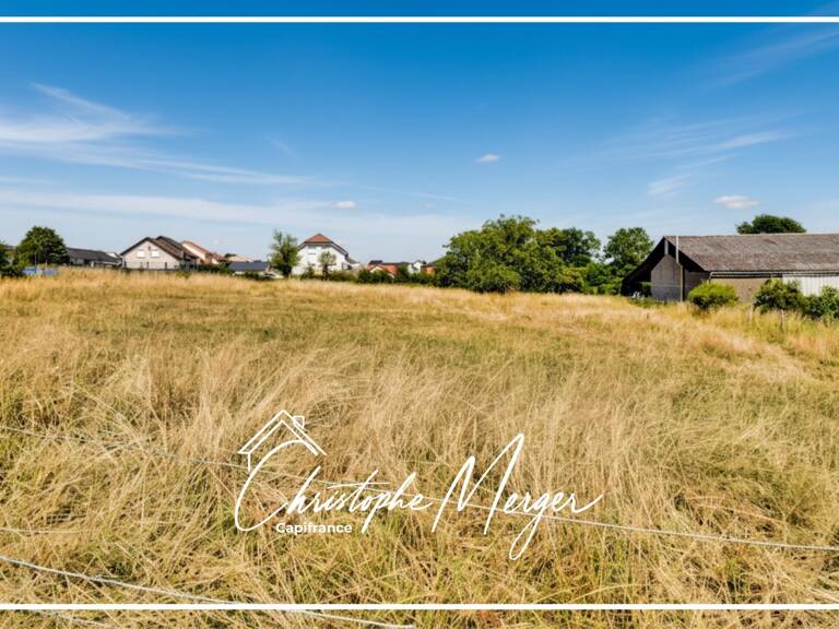 Terrain constructible à vendre 2100 m² à Lorquin (57), non viabilisé, borné — photo 1