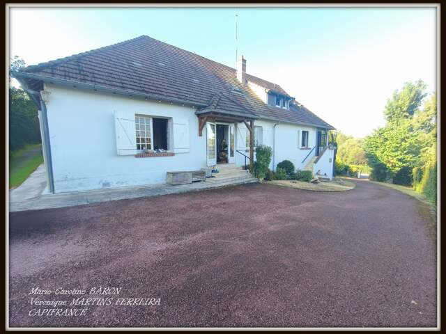 Maison sur sous-sol, 6 chambres, 3 garages, SAINT FLORENT SUR CHER (18) — photo du bien
