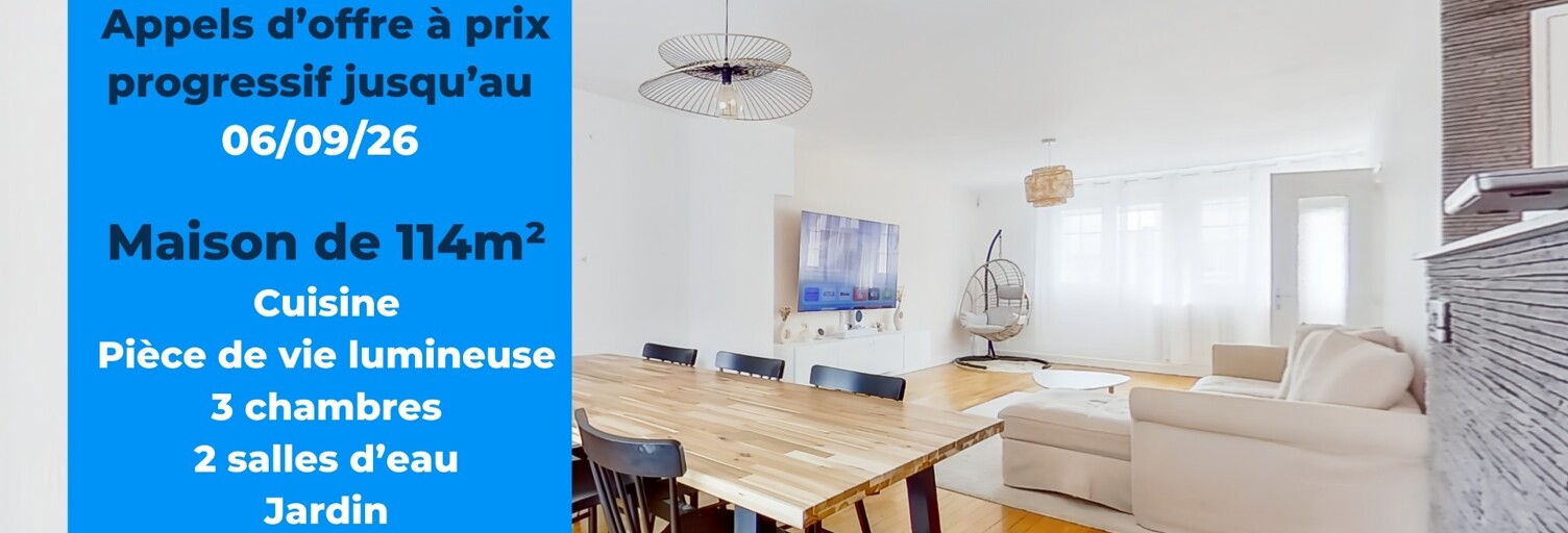 Maison 4 Pièces 114 m² à vendre à Mexy (54135)