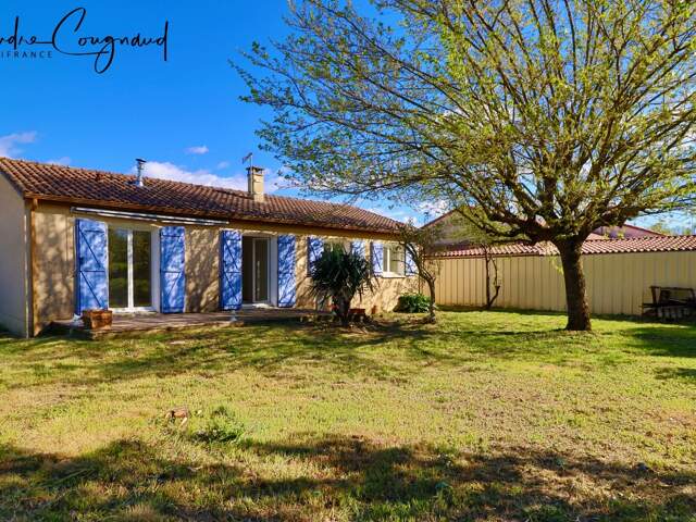 A vendre SAINT GERMAIN DES PRES (81) – Maison de plain-pied, 3 chambres, garage et jardin — photo du bien