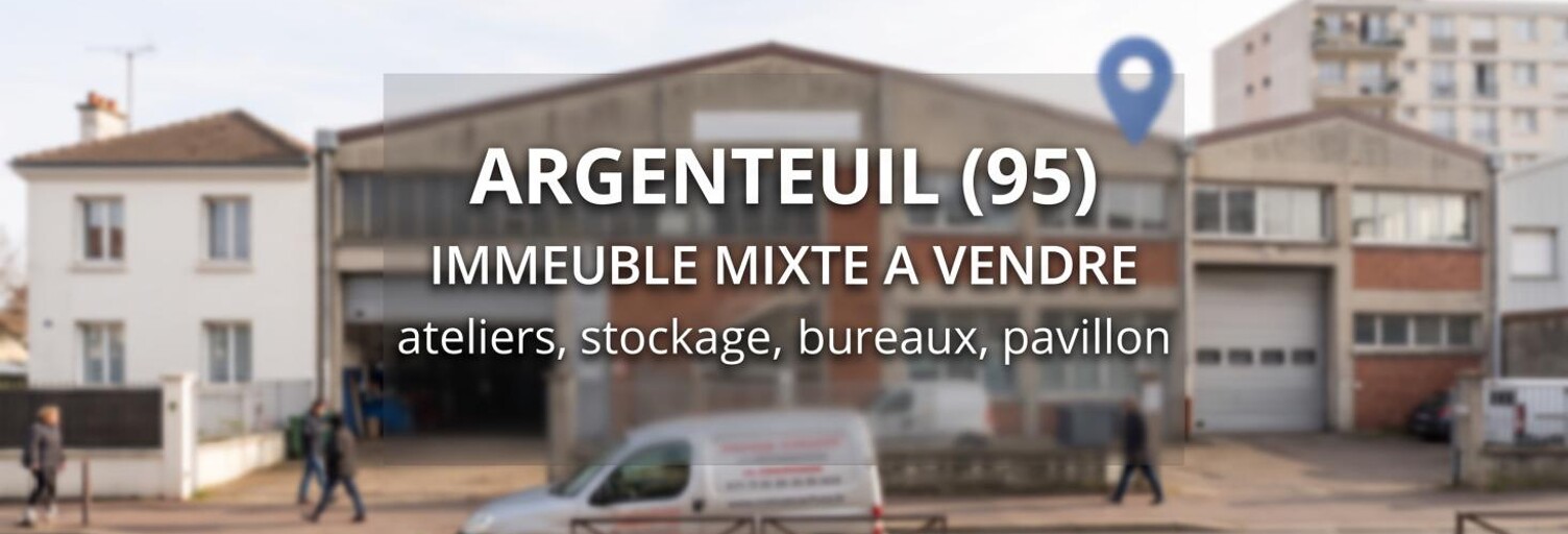 Local industriel  1640 m² à vendre à Argenteuil (95100)