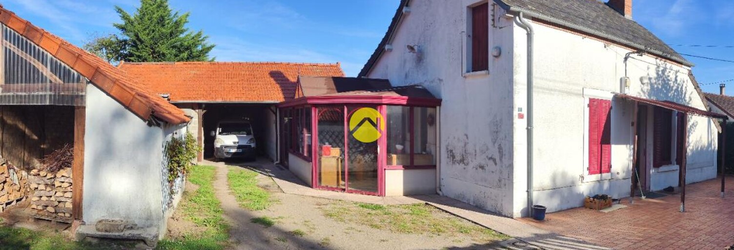 Maison 7 Pièces 101 m² à vendre à Jussy-le-Chaudrier (18140)