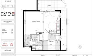 Appartement 2 Pièces 46 m² à louer à Béziers (34500)