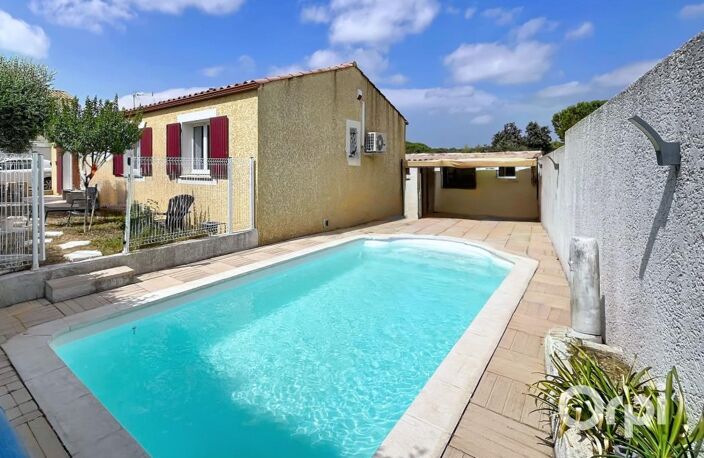 Maison de plain-pied 4 chambres avec piscine – Vergèze – 370 000 € — photo 4
